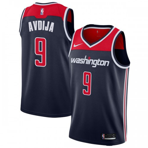 Nuggets Blue Washington Wizards #9 Nike Jersey - Cost-Effective
