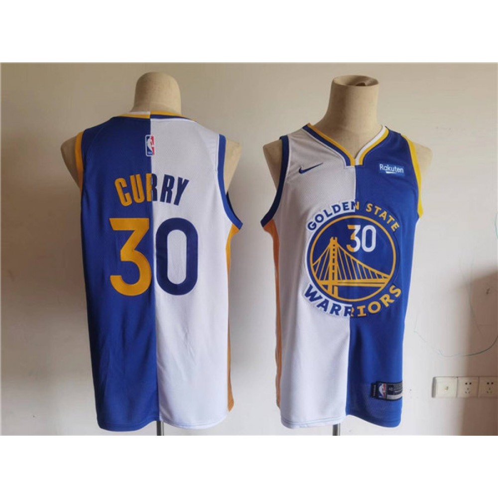Pro Grade Golden State Warriors Stephen Curry30 White Jersey