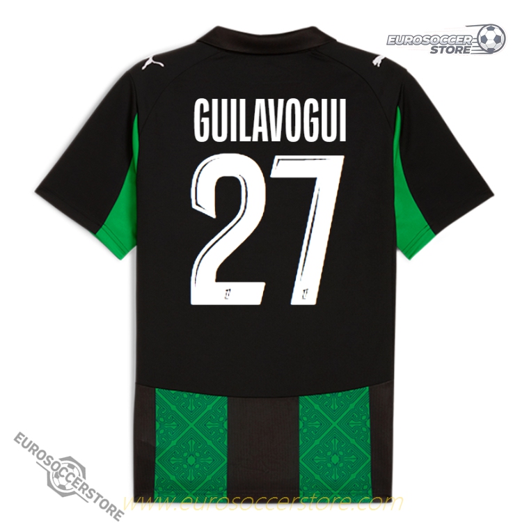 RC Lens 25-26 Season Away Jersey, Worn by GUILAVOGUI with Number 27