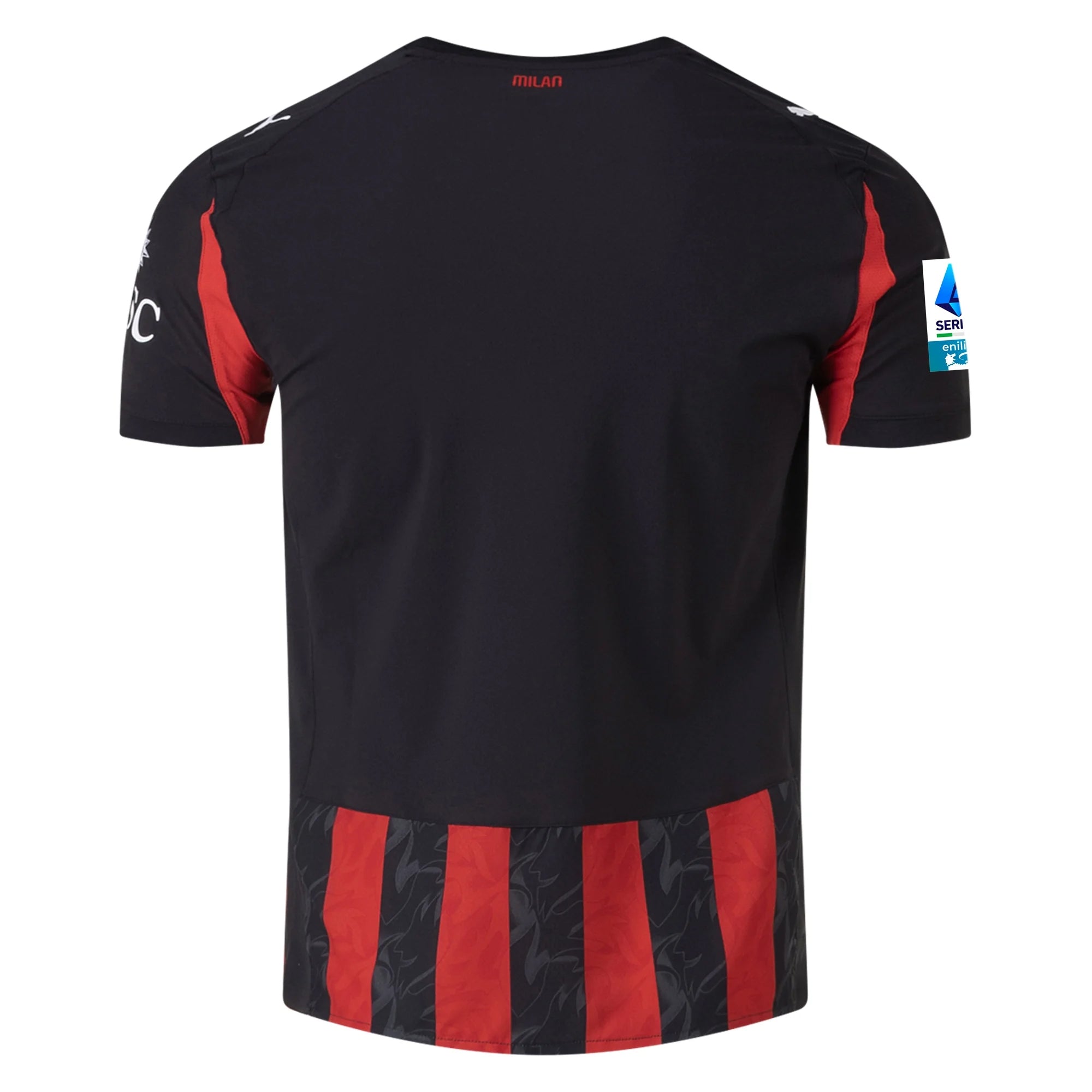 AC Milan A Patch 2025-2026 UCL Home Jersey – Authentic Shirt