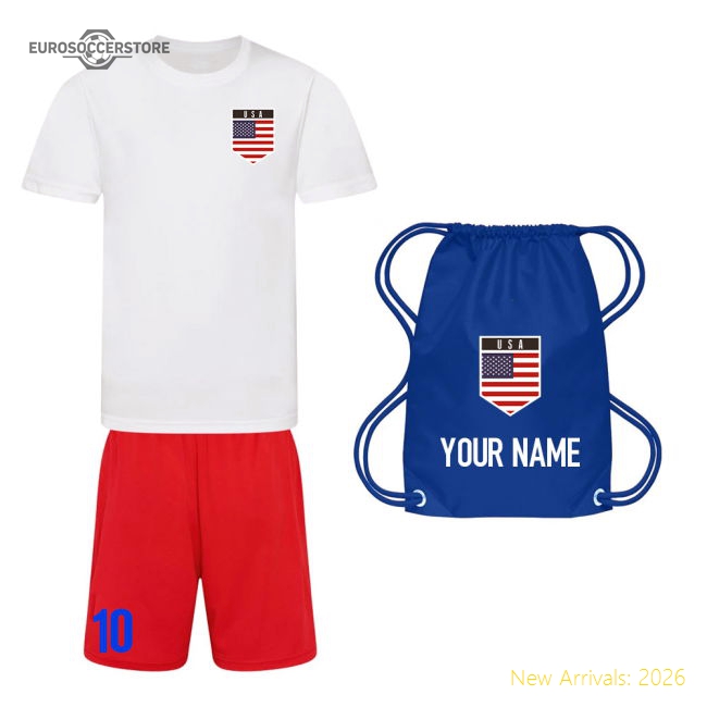 Personalised Usa 20242025 Training Kit  Official Quickdry