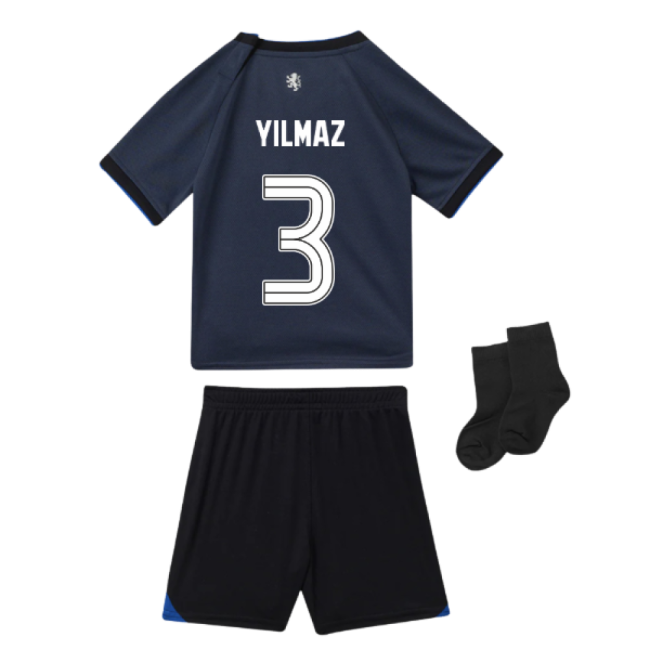 Authentic 2025-2026 Rangers Third Third Yilmaz 3 With Special Edition