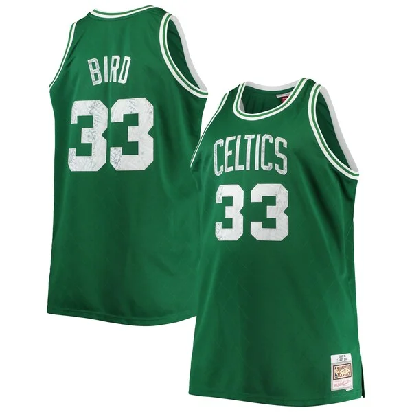 Larry Bird BOS Swingman Jersey - classic high-quality - Green
