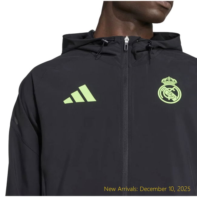 Real Madrid (rm) Official Jacket - Match Day Essential - Breathable
