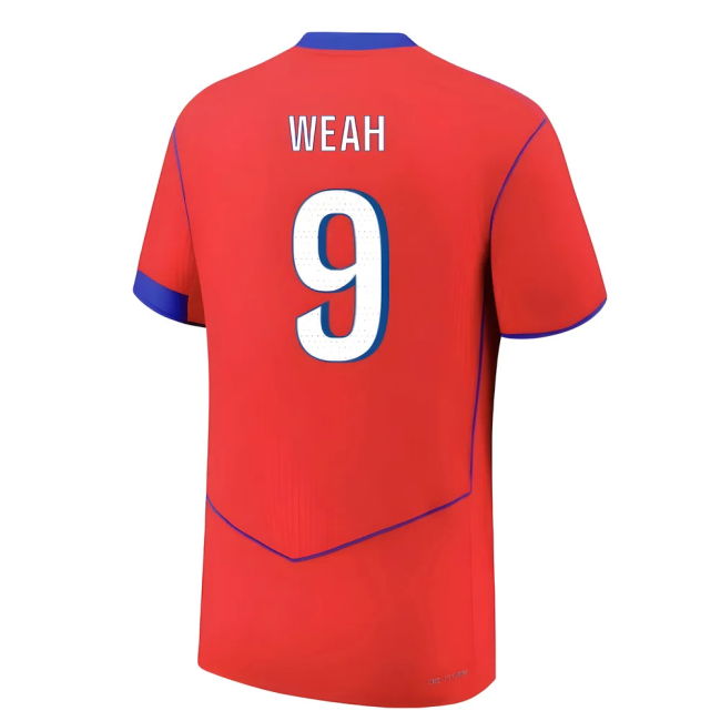2025-2026 PSG Third Shirt UV Protection Lightweight Moisture Wicking