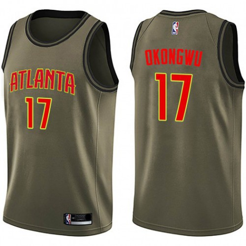 ATL Green Nike A. Hawks #17 NBA Jersey NBA Fan Apparel Premium Quality