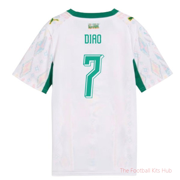 2026-2027 Senegal Home Shirt (Kids) (Diao 7)