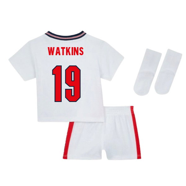 Watkins #19 2026-2027 England Home Kit Soccer Jersey Match Shirt