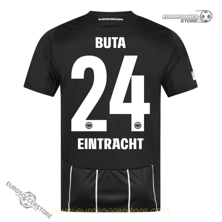 Eintracht Frankfurt's Champions League BUTA 24 Jersey for the 25-26 season.