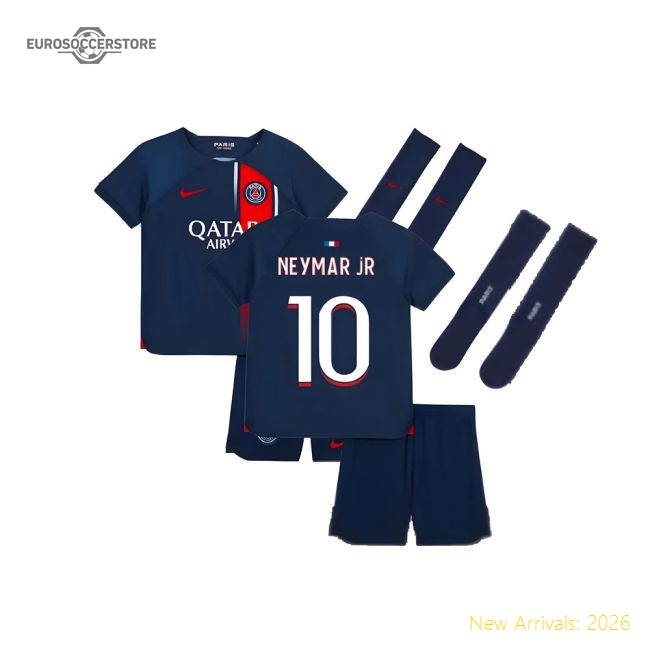 Teams,Psg Psg Home (Neymar Club 2023-2024 Jersey Mini-Kit Jr 10)