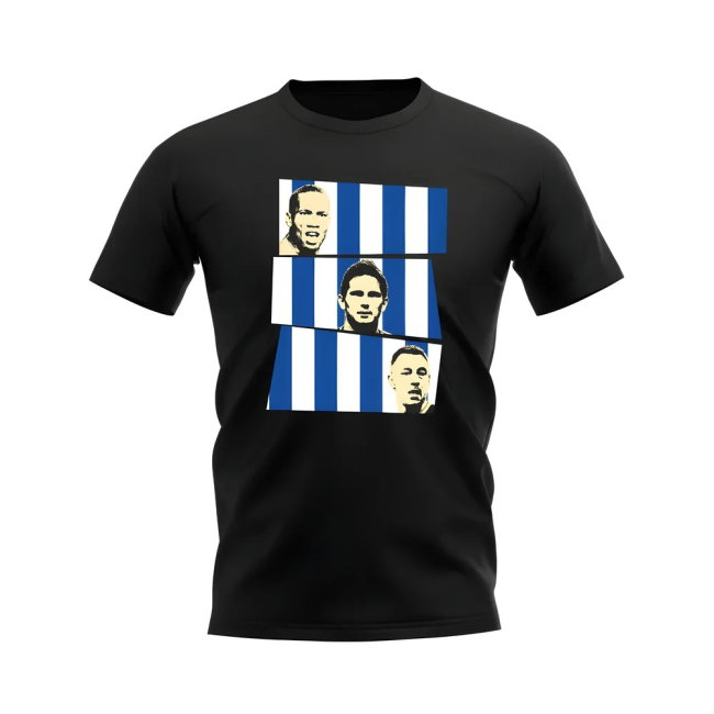 Drogba Lampard Terry Chelsea Trio supporter T-Shirt