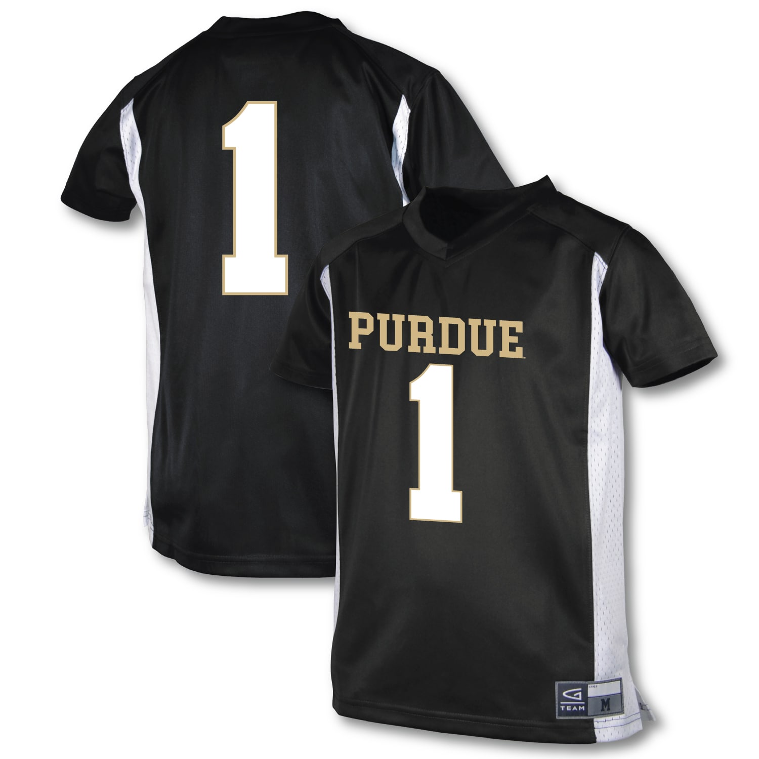 #1 Purdue Boilermakers Garb Youth 2026/2027 Football Jersey - Black