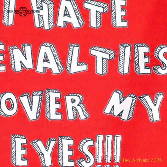 Kids I Hate Penalties Red/White Ringer