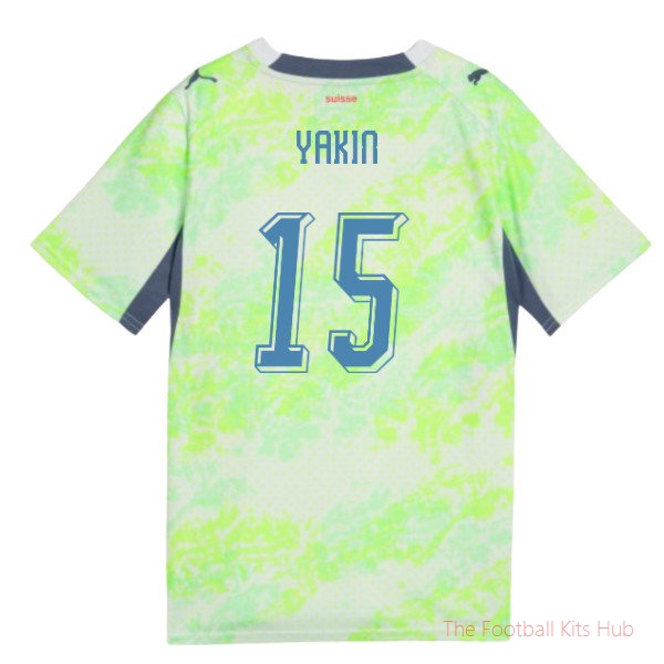 2026-2027 Switzerland Away Shirt (Kids) (Yakin 15)