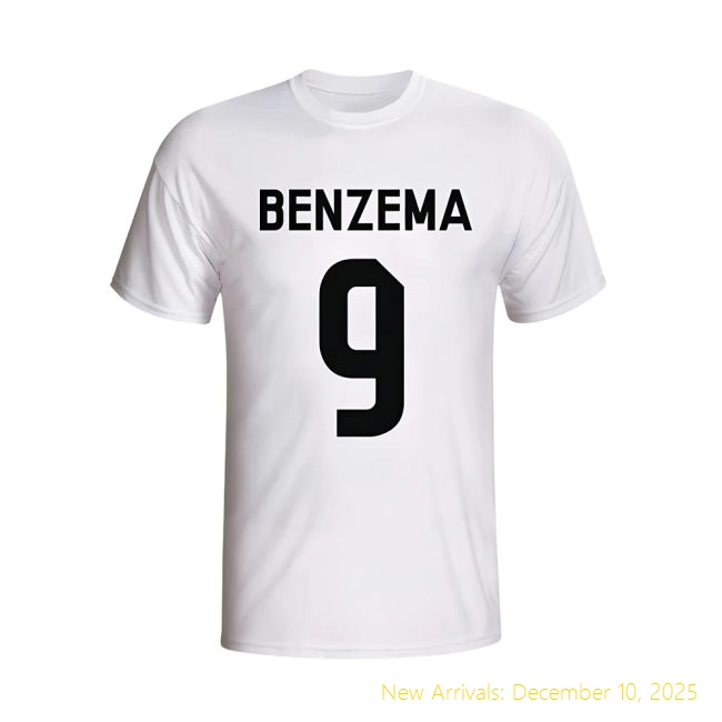 Real Madrid T-shirt - Benzema #french Striker - Atletico Madrid