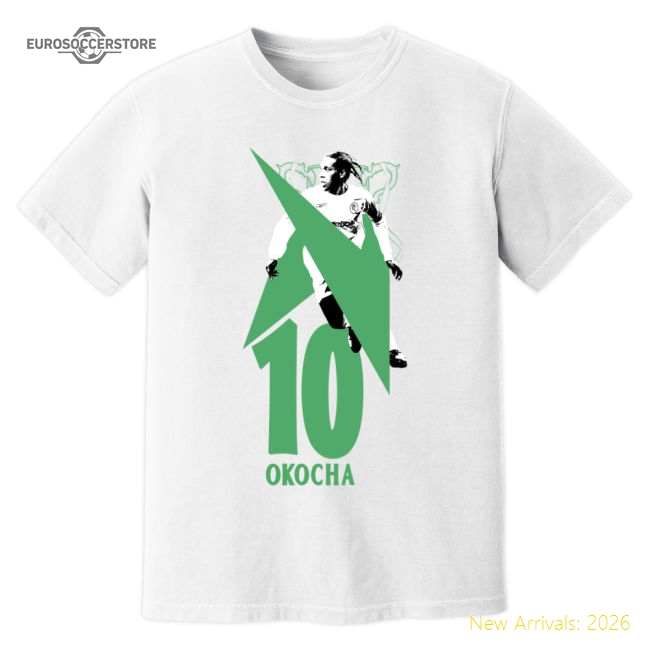 Premium Jay-jay Okocha Bolton Premier League Legend T-shirt (white)