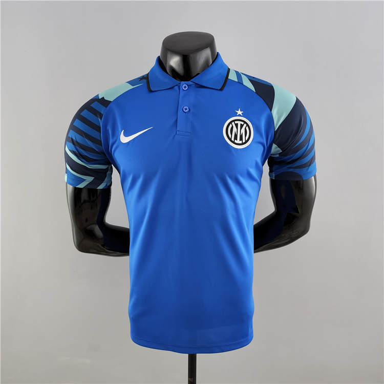 2223 Inter Milan Blue Polo Shirt - Official Replica 6843