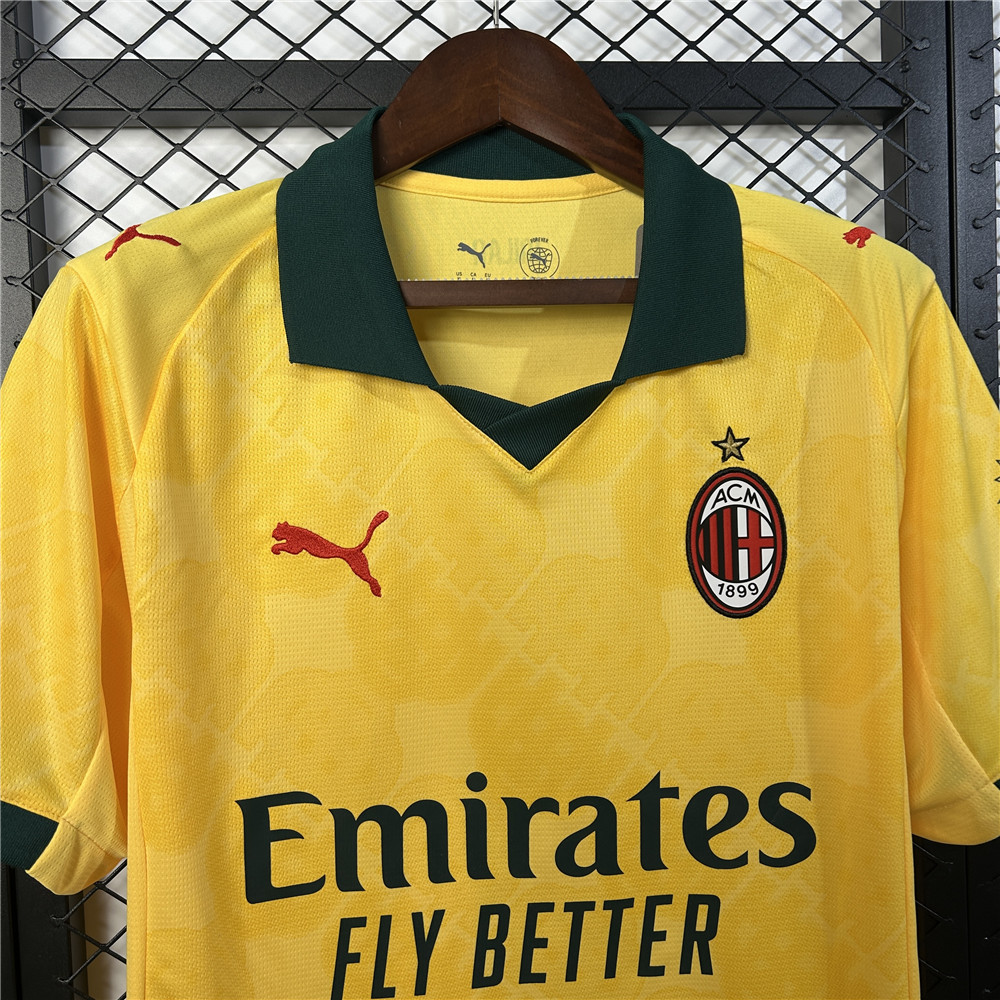 High Quality Quick Dry AC Milan 2526 Third Football Shirt