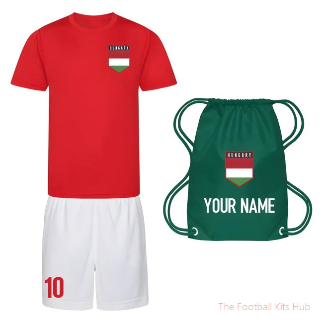 Men Personalised Hungary Training Kit Package UEFA Euro