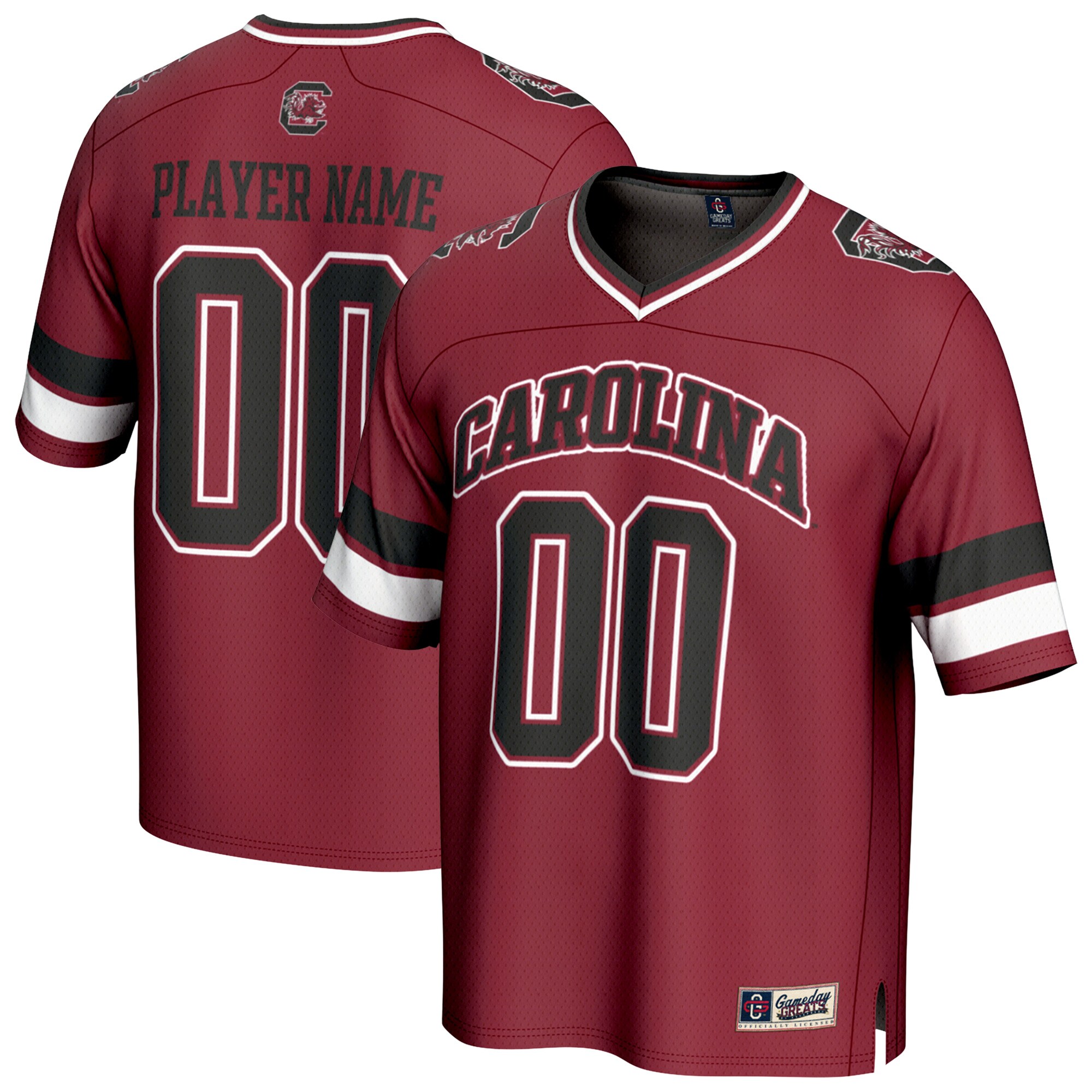 South Carolina Gamecocks GameDay Greats Unisex NIL Pick-A-Player Football Fashion Jersey - Garnet