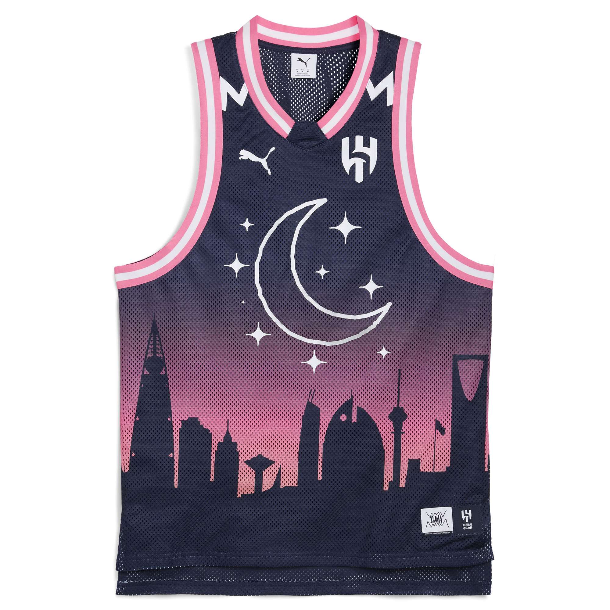 [SJH] Al Hilal 2025 FIFA Club World Cup dryCELL Basketball Jersey - Navy