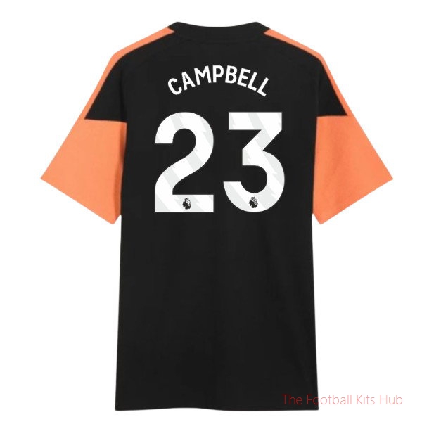 [SPK] 2026/27 Arsenal Training Tee Black Campbell 23