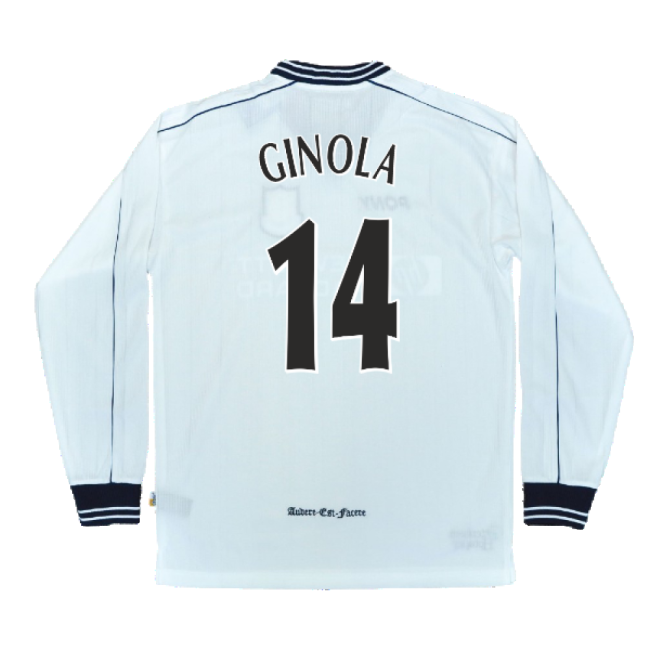 Premium 1997-1999 Tottenham Home Ls Pony Retro Shirt (ginola 14)