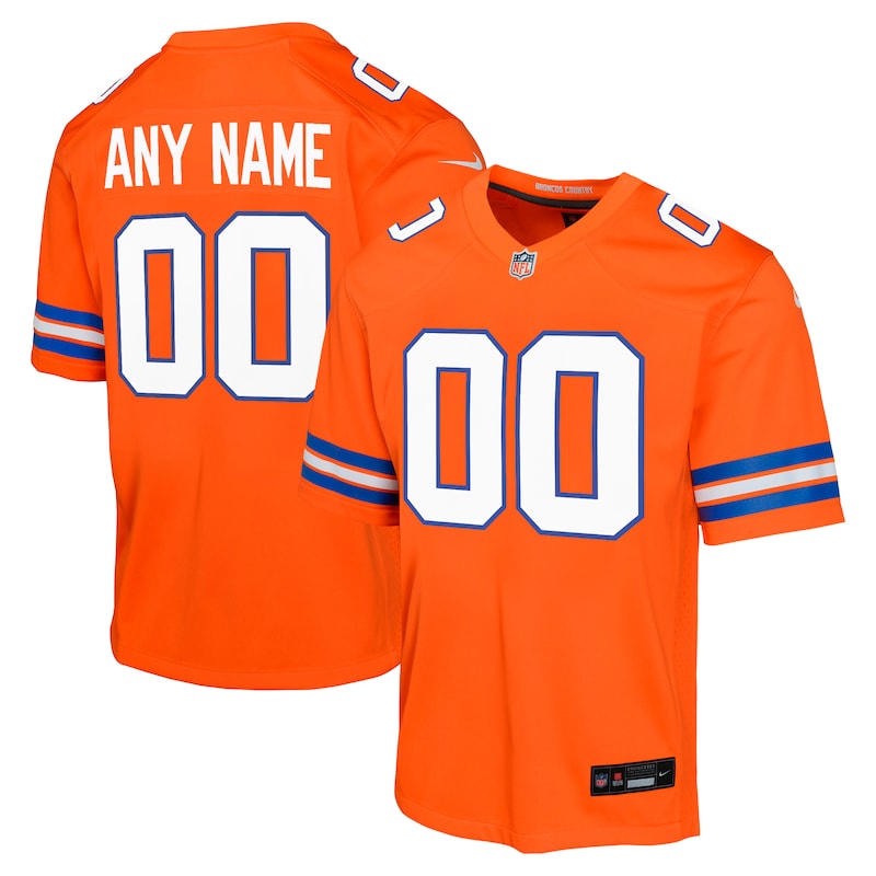 None  Record-Breaker DEN Broncos Top-Grade Jersey Game Day Wear