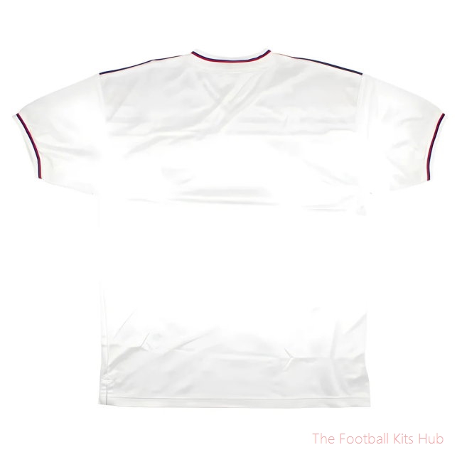 England 1980-82 Score Draw Replica Home Shirt (XL) (Good) (Beckham 7)