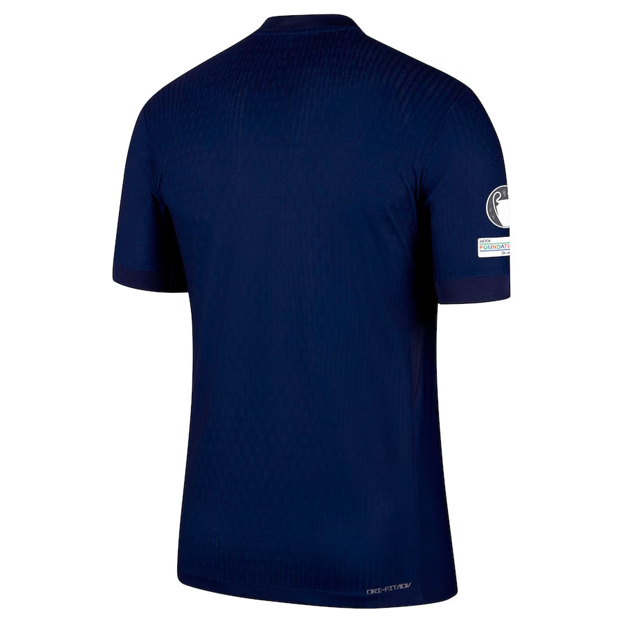 Player Verison PSG Home Match Shirt 2025-26 with Champions League and