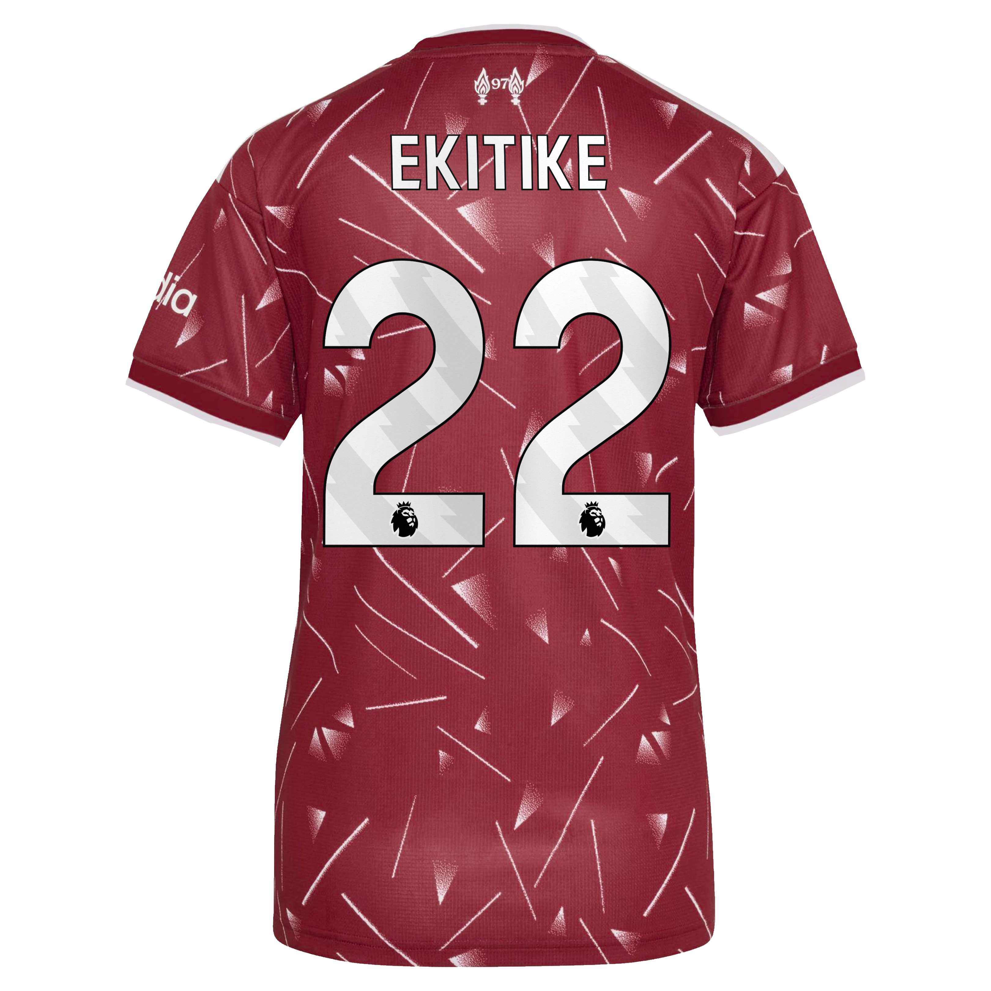 [SJH] Hugo Ekitike Liverpool Women's 2026/27 Home Replica Jersey - Red