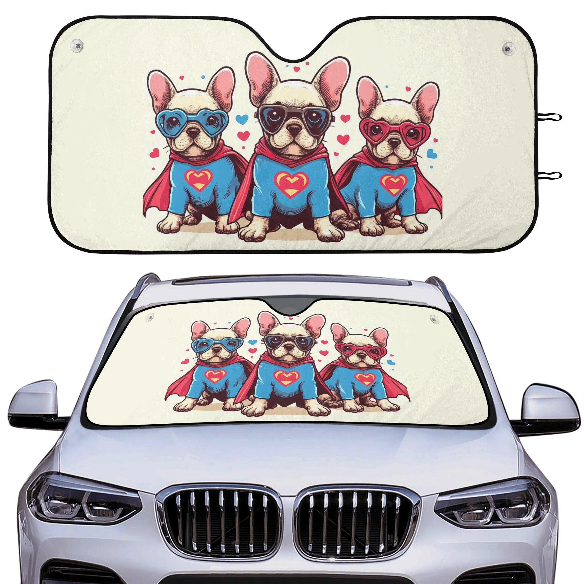 Ginger - Breed-specific Car Auto Sun Shade Dog Supplies