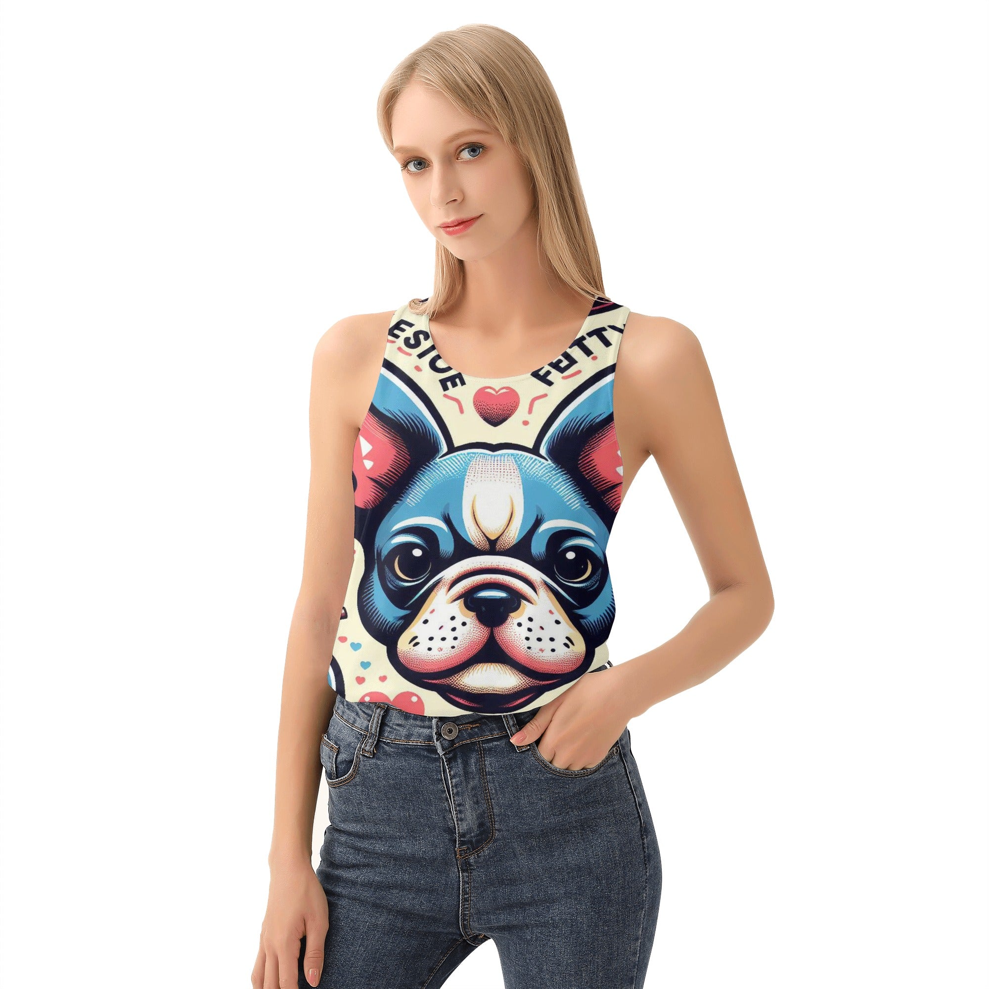 Stella - French Bulldog Women Tank Tops Pet Gear | Safe For Paws