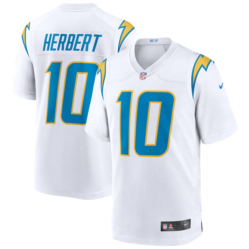 None Justin Herbert Los Angeles Chargers Dynamic Replica Jersey