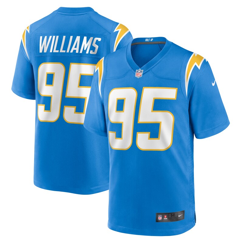 None Nicholas Williams Los Angeles Chargers Budget-Friendly Game Je...