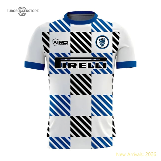 2025-2026 Football Team Womens Premium Nerazzurri Milan Jersey