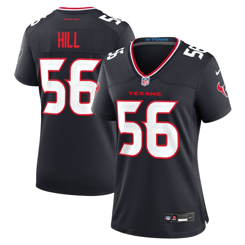 None Jamal Hill Fan Favorite HOU Texans Premium-Quality Jersey