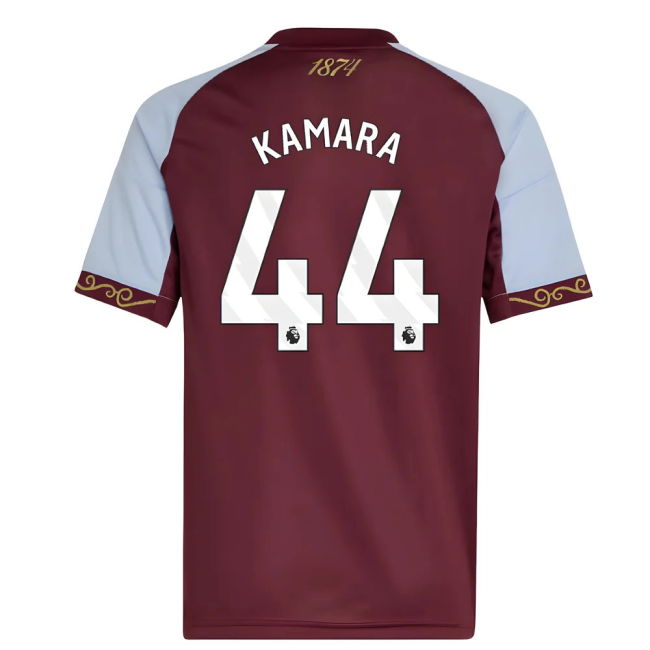 Kids Aston Villa Home Jersey 2025-2026 #81