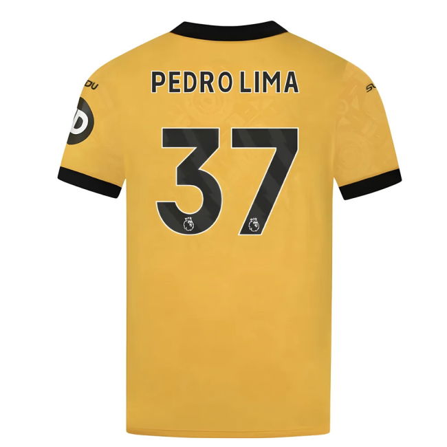 Committed Wolves Wolves Home Shirt Pedro Lima #37 Superior Craftsm...