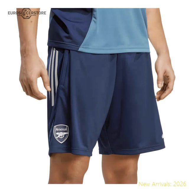 2025-2026 Arsenal Training Shorts (Night Indigo)