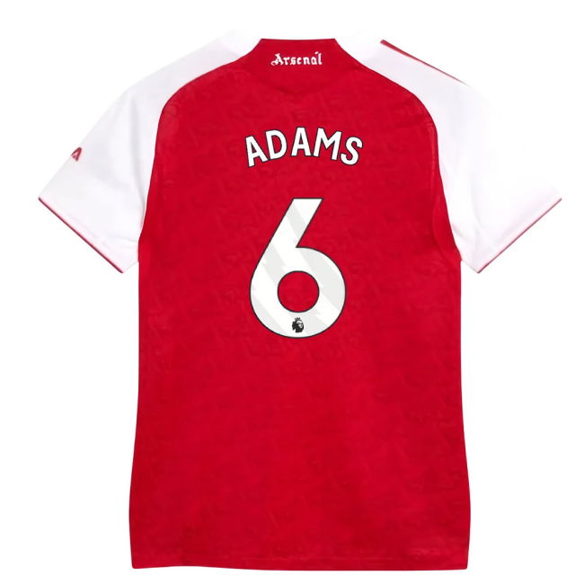 Arsenal 2025-20 Home Shirt Adams #6 L M Women S