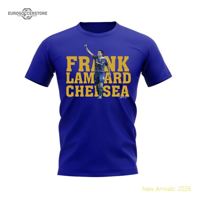 Premium Frank Lampard Chelsea Player Tee (royal Blue) - Premium
