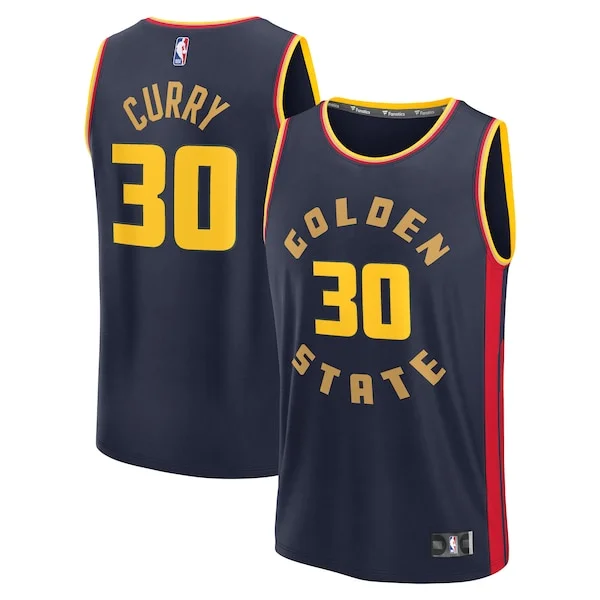 Pro-Grade Stephen Curry GSW NBA Jersey - Navy - Best Value