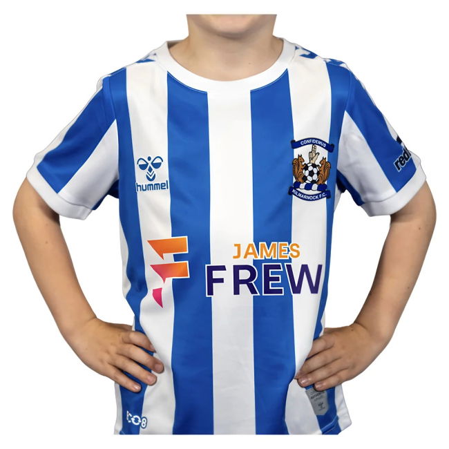 Official Kilmarnock 2024-2025 Home - Soccer Jersey - Match Day