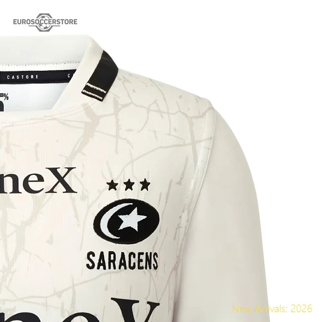 Saracens Children 2025 Away Jersey Shirt Football Fan Apparel