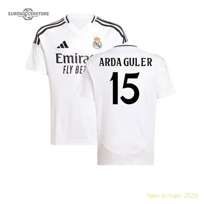 Real Madrid Spanish Football Arda Guler Jersey Puma Drycell