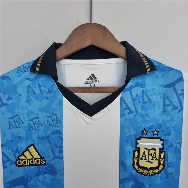 2022 Argentina BlueWhite Soccer Jersey Football Shirt - Official