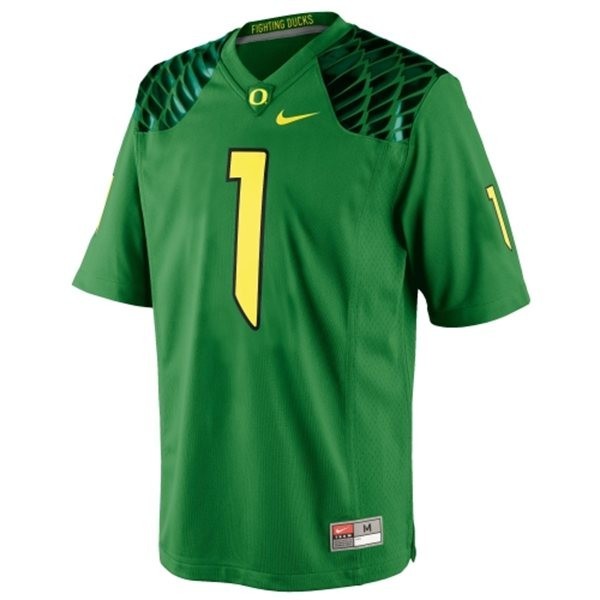 Men Elite Program #1 Apple Green Men Green Authentic Jersey