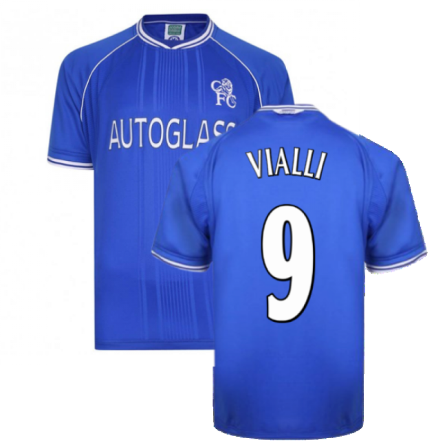 Chelsea Home Football Jersey 2000-20 VIALLI 9 L M S