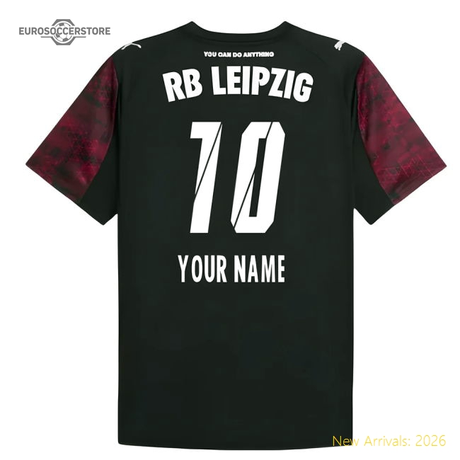 Supporter 2025-2026 Red Bull Leipzig Third Shirt (Your Name)